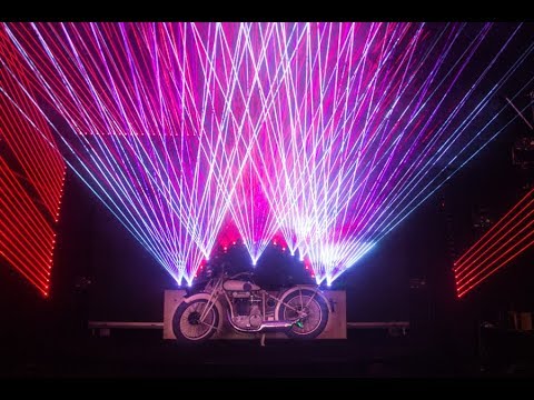 Kvant Laser Show - Prolight+Sound 2018, Frankfurt