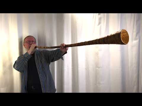 Näverlur - Birch Trumpet | Demonstration Video |#ScandinavianFolkMusic #VikingMusic #NordicMusic