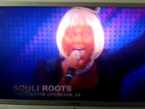 Souli Roots X-Factor 2013 Week 5. Singing-Michael Jackson's Man In the Mirror.