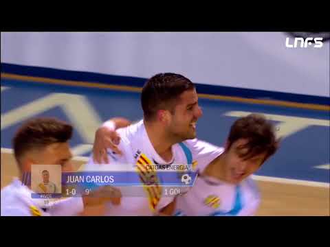 Gol Juan Carlos (1-0) Catgas Energía - ElPozo Murcia. 1Div, J14