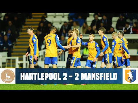 Hartlepool United v Mansfield Town highlights