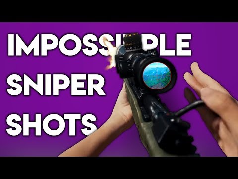 50 IMPOSSIBLE SNIPER SHOTS IN PUBG
