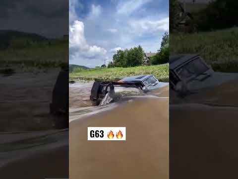 G wagon offroader #gwagon #mercedes #amg #g63 #underwater