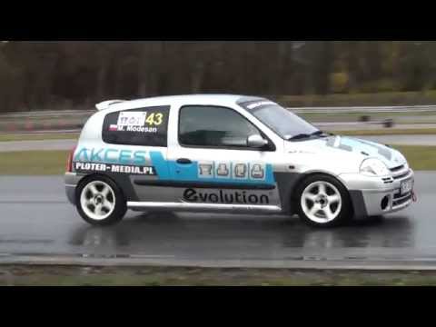 Modesan Mariusz - Renault Clio - SuperOES Puchar Jesieni Tor Kielce 11-11-2015