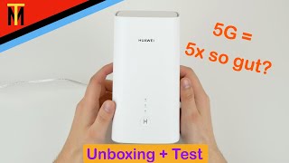 Huawei 5G Box Pro 2 Unboxing + Test mit Magenta/T-Mobile Gigakraft 5G Tarif