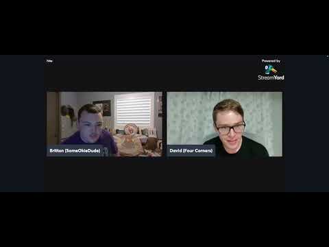 Britton's Hang Out Hour #143: David from Four Corners of The Page