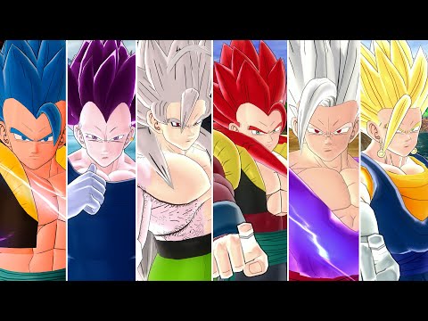 Dragon Ball Raging Blast 2 Mods - All Transformations and Fusions (4K 60FPS)