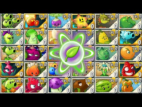 PvZ 2 Challenge - All OLD PLANTS Level 1 Vs Team Gargantuar Zombie - Who 's Best Plant?