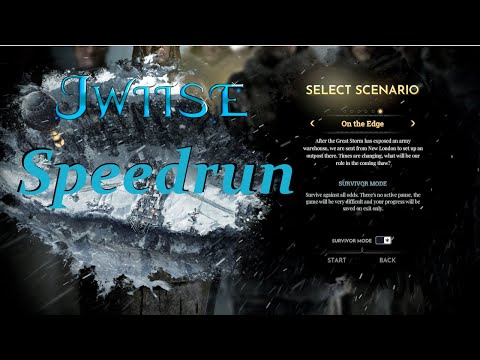 Frostpunk Speedrun - On The Edge, Survivor, Save The Refugees in 32 min 14 sec