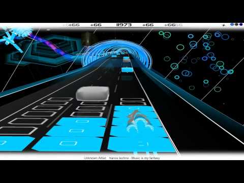 Lets Play Audiosurf #8 Music is my fantasy