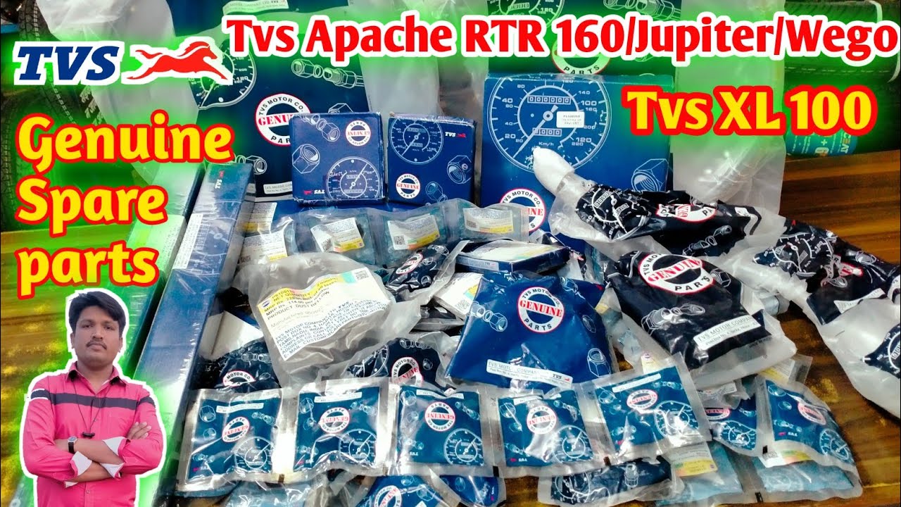 Watch video TVS original spare parts price tvs wego/Jupiter/xl100/Apache RTR/Star City Now TVS original spare parts price tvs wego/Jupiter/xl100/Apache RTR/Star City