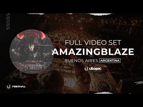 Amazingblaze LIVE at Utopic Indoor Festival @ Groove - 07.12.24 [TECHNO/HARD TRANCE] 4K