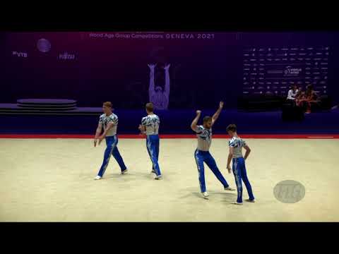 Ukraine (UKR) - 2021 Acrobatic Worlds, Geneva (SUI) Balance  Men's Group
