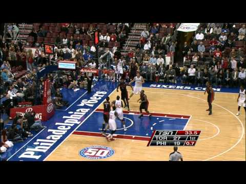 Nick Young's Falling Deep Corner Three