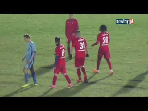 Sparing: Unia Racibórz - Odra Wodzisław. Premierowy gol Dawida Janczyka