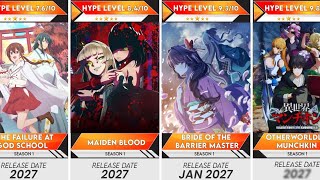 2027 New Fantasy Anime You Should NOT Miss! | Anime Bytes 