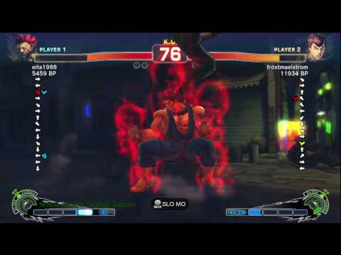 Eita [Akuma] vs frostmaelstrom [Fei] SSF4 Japanese Online Ranked Matches - TRUE-HD