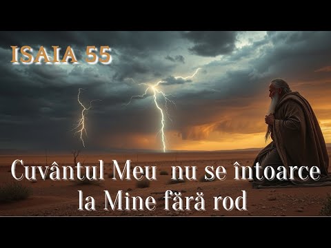 Isaia 55 -  GÂNDURILE MELE sunt mai înalte decât GÂNDURILE VOASTRE | Cum sa înțelegem asta?