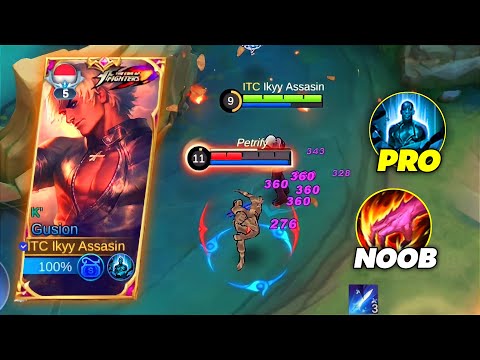 GUSION SPEL PETRIFY DIRECT OPPONENT CANNOT MOVE😂