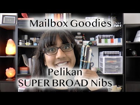 Serious Nibbage with Pelikan Nibs - Broads and Mega Broads!