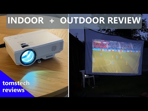 Jinhoo Projector + Screen Review - iPhone / Android