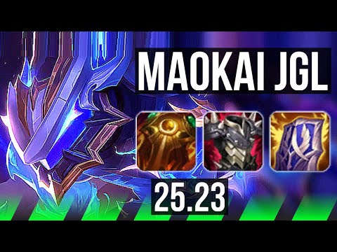 MAOKAI vs MASTER YI (JGL) | KR Master | 25.23