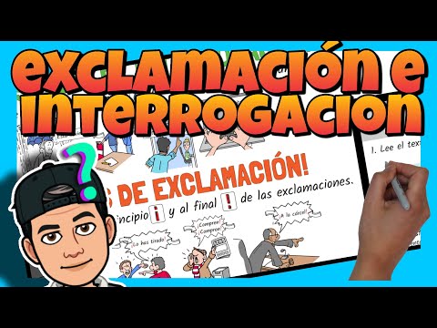 ❓ SIGNOS de INTERROGACIÓN y EXCLAMACIÓN ‼ para NIÑOS