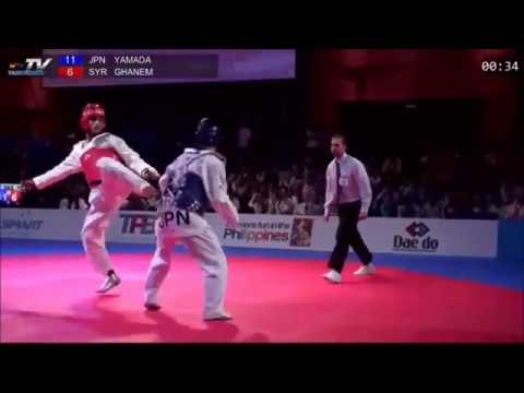 M-68kg (105). Ryo Yamada JPN - Mohammad Ghanem SYR