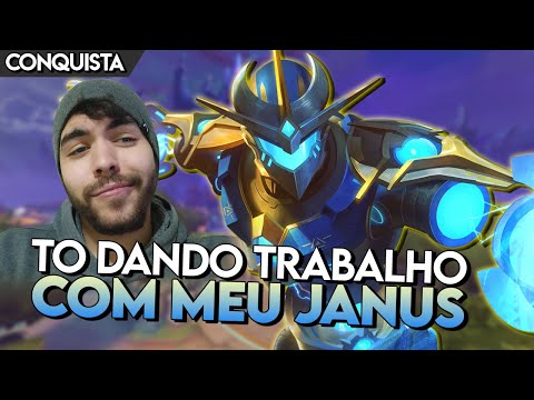 TO DANDO TRABALHO COM MEU JANUS! MID - Master Ranked Conquista - Smite BR