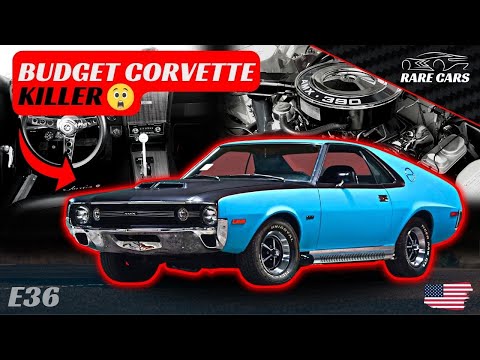 This RARE Muscle Car Had The Corvette In It's Crosshairs - The AMC AMX