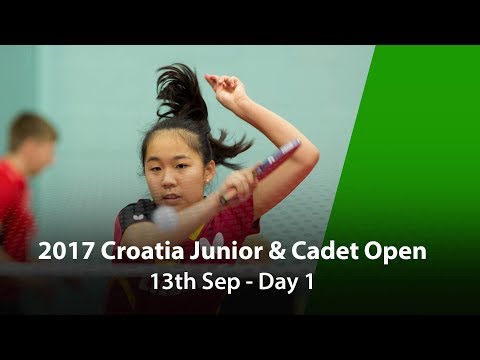 2017 ITTF Croatia Junior & Cadet Open - Day 1