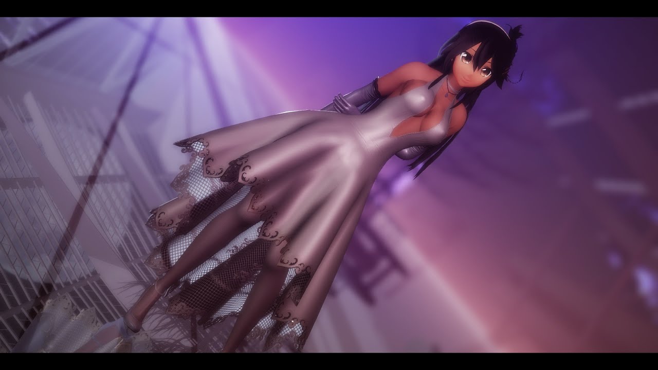 MMD艦これ】ドレス姿の榛名で「ツギハギスタッカート」