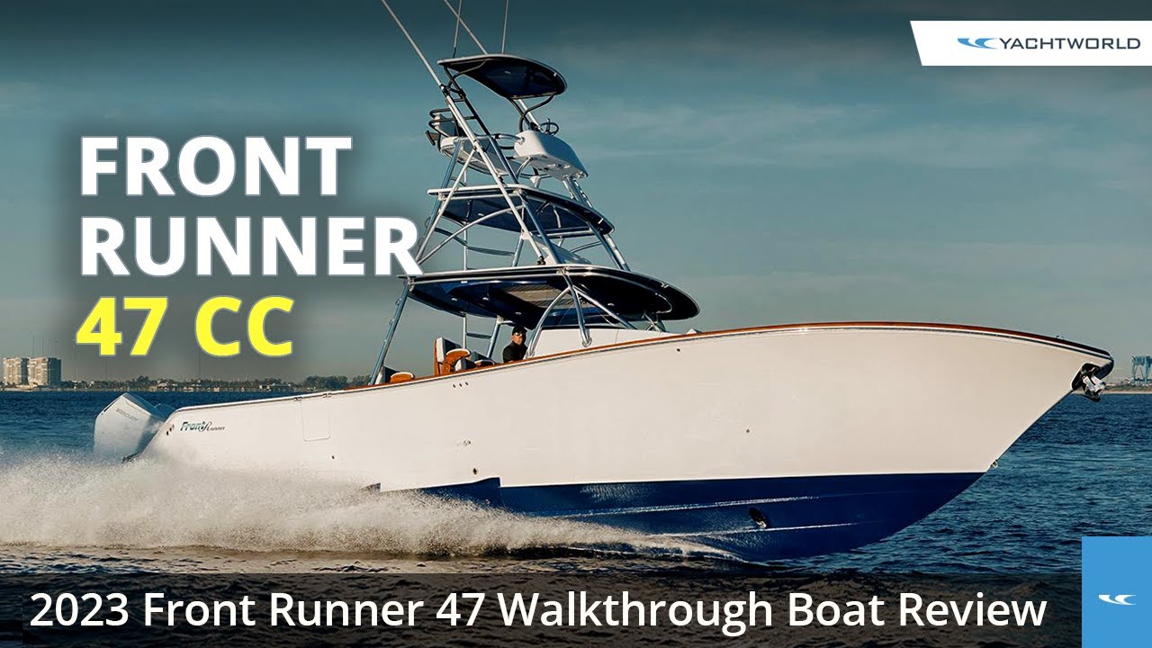 2023 Front Runner 47 CC Center Console Boat Walkthrough Review