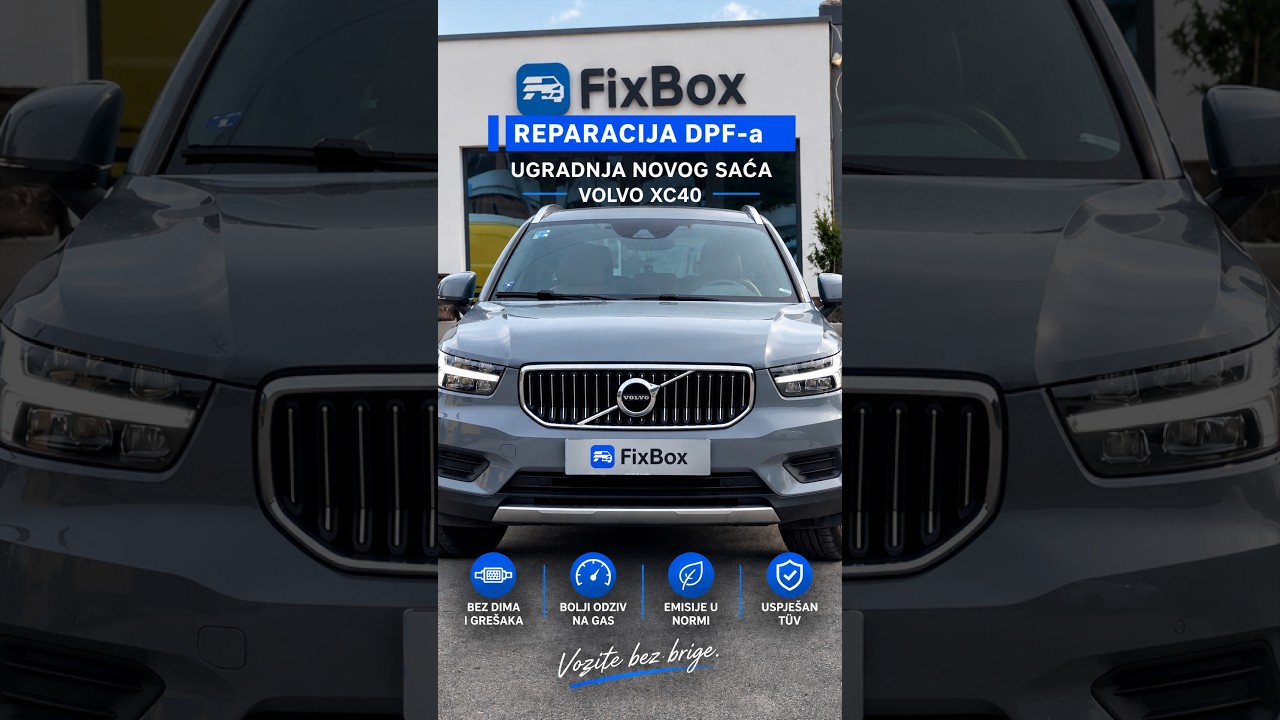 Volvo XC40 Partikelfilter-Reparatur mit Garantie