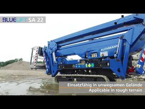 RUTHMANN BLUELIFT - SA22 Raupenarbeitsbühne / spiderlift
