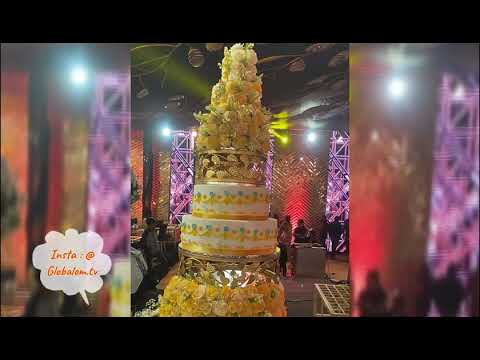 Wedding Celebration Cake 💓🔥 #jalalsons & #mastertertiles wedding event