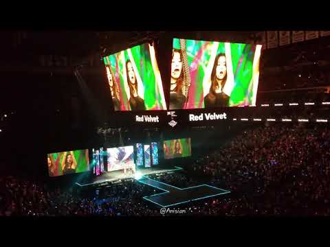 Red Velvet (레드벨벳) - Bad Boy Eng + Wendy sings New York "Concrete Jungle"|KCON Concert Day 1 (180623)