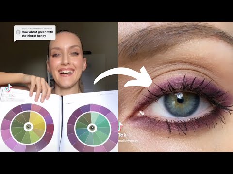 BEST Eyeshadow Colors for Green Eyes | TikTok Makeup...