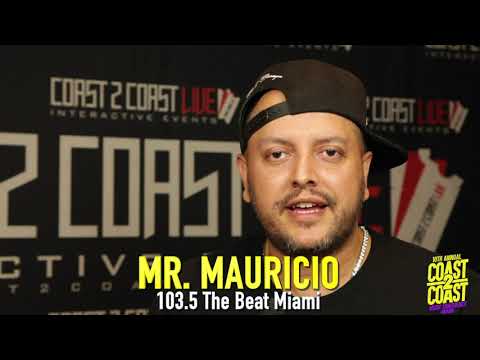 Mr. Mauricio at the Coast 2 Coast Music Conference 2017.