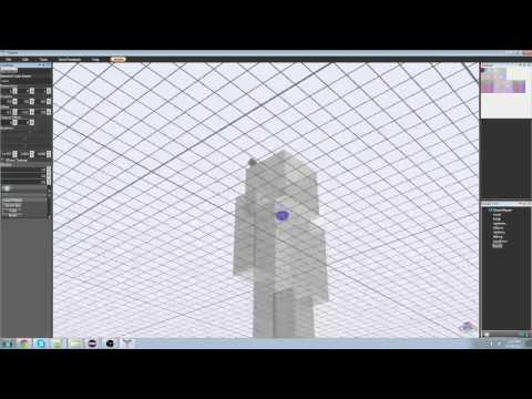 Minecraft Modding - Armor Modelling 1 - Modelling in Techne
