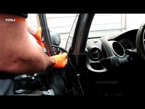 2007-2013 Honda Fit Door Side Mirror Replacement