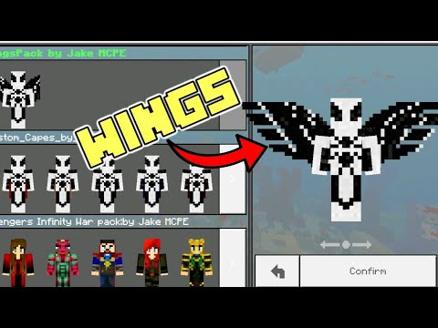 Get Wings in Minecraft PE 1.5+ Now!!!