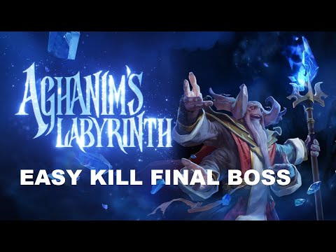Aghanim's Labyrinth Final Boss | Easy kill Final Boss as Winter Wyvern Carry!
