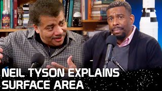 Neil deGrasse Tyson Explains Surface Area