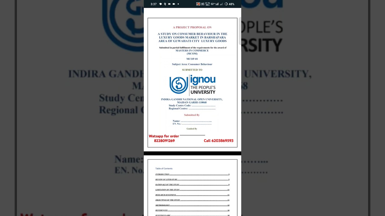 ignou mcom mcop 1 / Ignou mcop 1 project work / how to make ignou mcom project work  #ignou #project