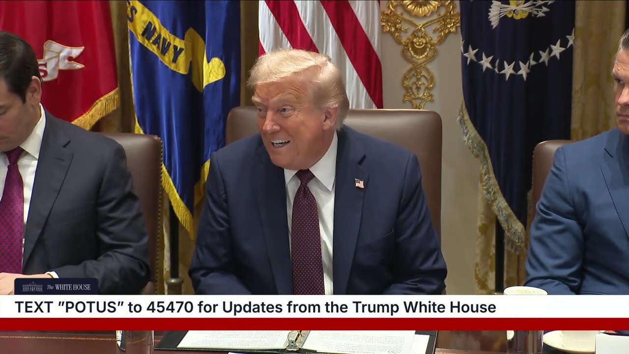 President Trump Participates in a Cabinet Meeting, Aug. 26, 2025