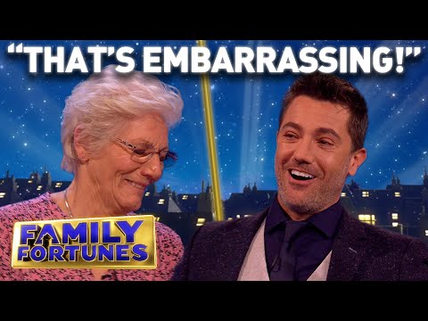 Oh, no! This is so EMBARRASSING! 😳 | Family Fortunes 2023
