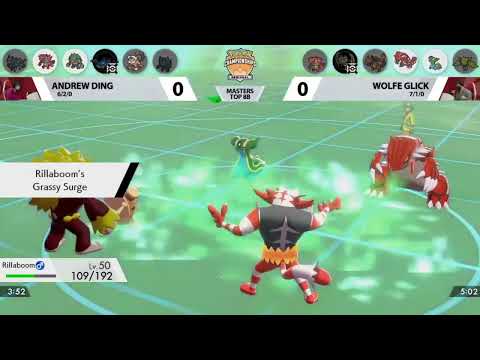 2022 Pokémon Secaucus Regional Championships VGC Top 8B   Wolfe Glick vs Andrew Ding