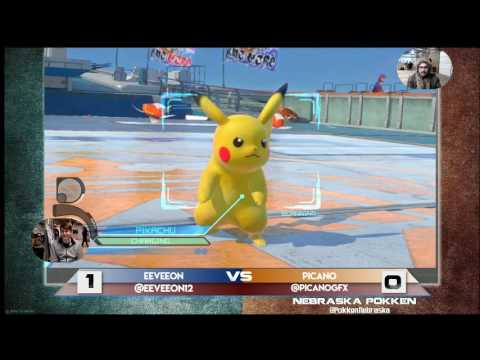 Eeveeon vs Picano   Pokken at Sparta 1-3-17