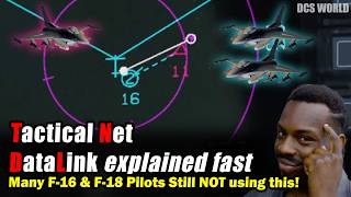 DCS World F-16 Datalink: Visualizing All Shots & Targets | Practical Tutorial & Guide